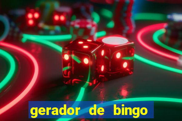 gerador de bingo cha de bebe